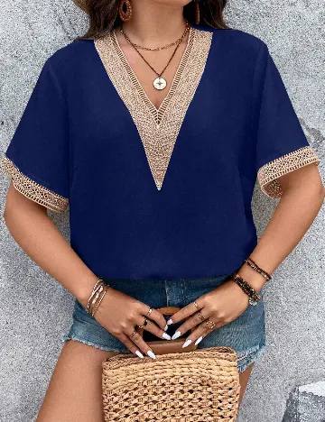 Bluza SHEIN, albastru