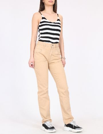 Pantaloni River Island, crem