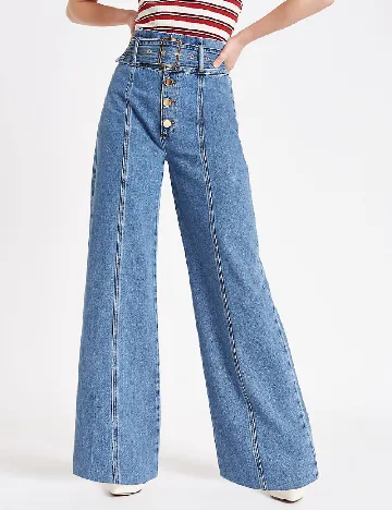 Blugi River Island, albastru