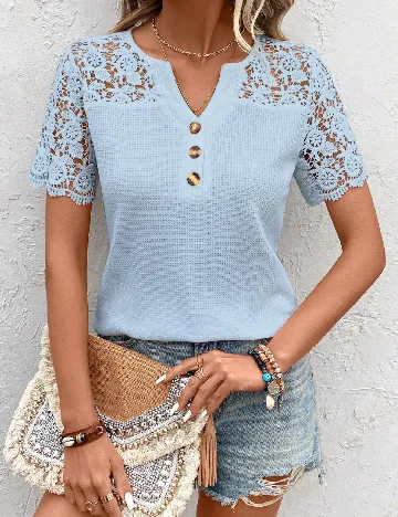 Bluza SHEIN, albastru