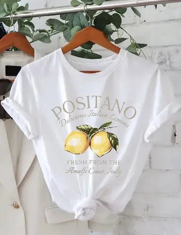 Tricou Shein Kids, alb