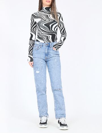 Blugi River Island, albastru