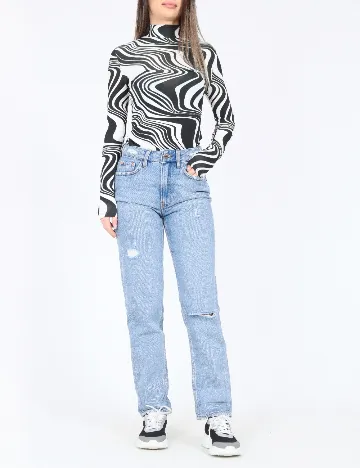 Blugi River Island, albastru