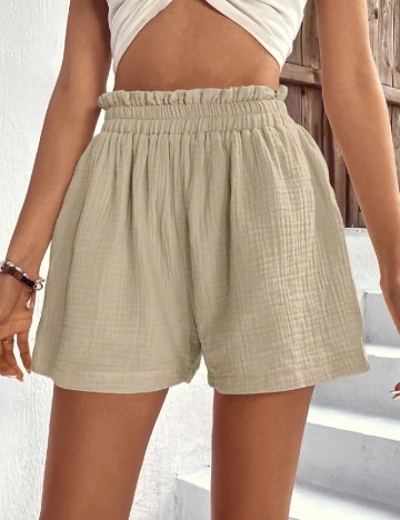 Pantaloni scurti SHEIN, bej