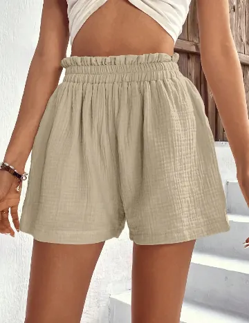 Pantaloni scurti SHEIN, bej