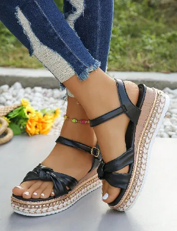 Sandale SHEIN, negru