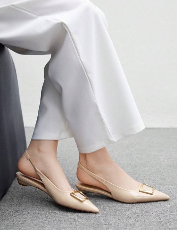 Pantofi Cuccoo, crem