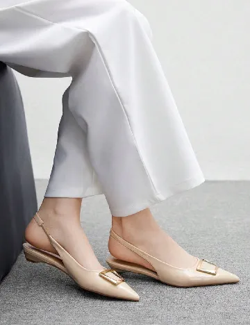 Pantofi Cuccoo, crem