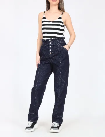 Blugi River Island, bleumarin