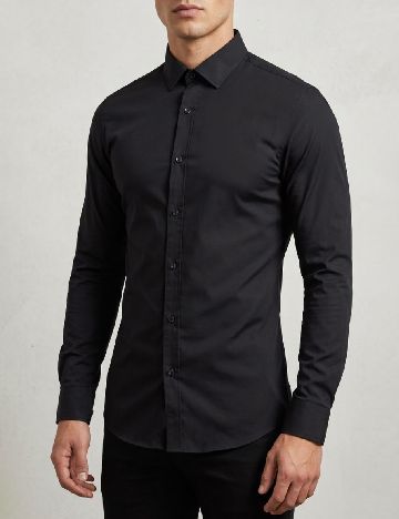 Camasa River Island, negru