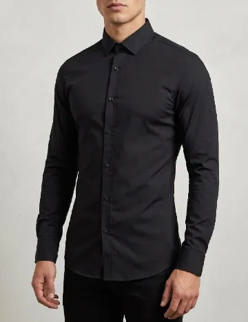 Camasa River Island, negru