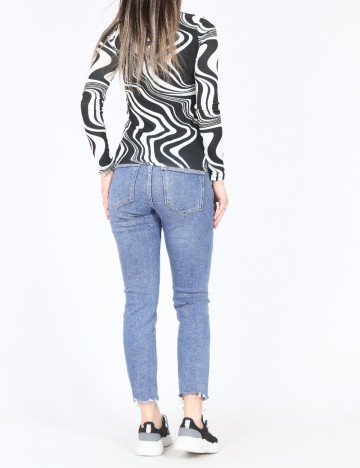 Blugi River Island, albastru