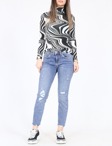 Blugi River Island, albastru