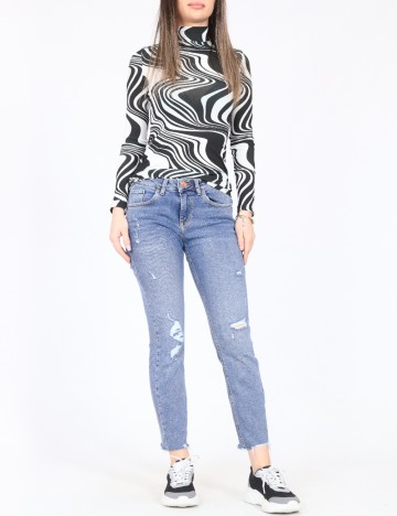 Blugi River Island, albastru