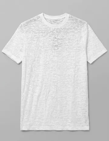 Tricou River Island, alb