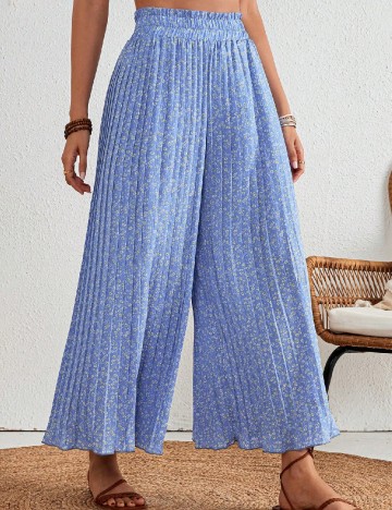 Pantaloni SHEIN, albastru