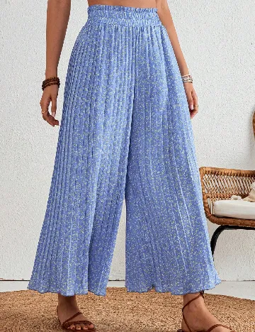 Pantaloni SHEIN, albastru