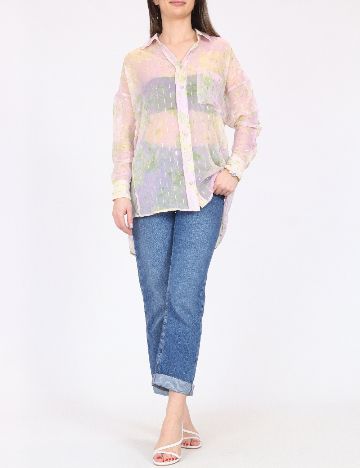 Camasa Oversize River Island, mix culori