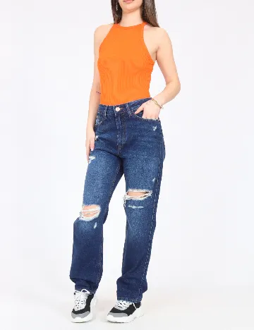 Blugi River Island, albastru