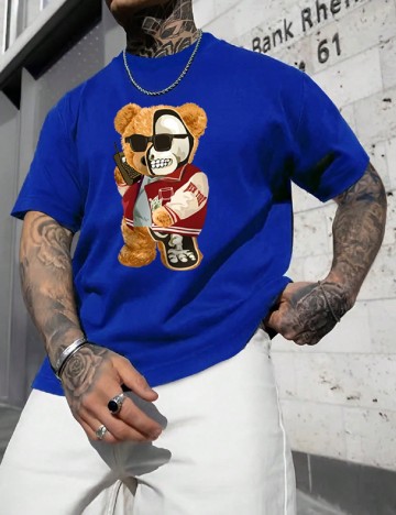 Tricou SHEIN, bleumarin