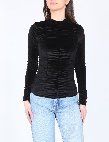 Bluza Top Shop, negru