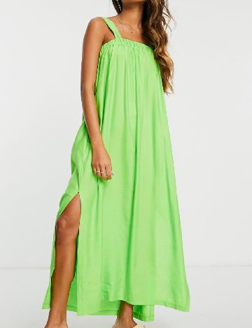 Rochie lunga Top Shop, verde