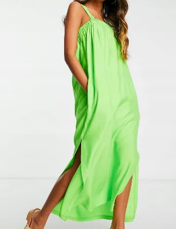Rochie lunga Top Shop, verde
