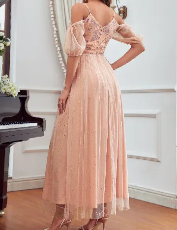 Rochie lunga SHEIN, piersica