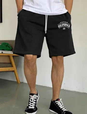 Pantaloni scurti SHEIN, negru