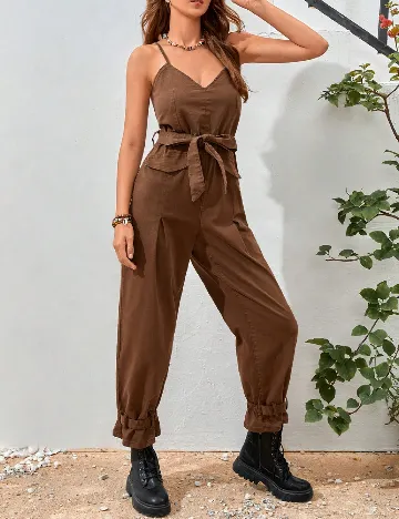 Salopeta SHEIN, maro