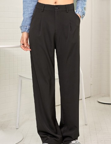 Pantaloni Dazy, negru