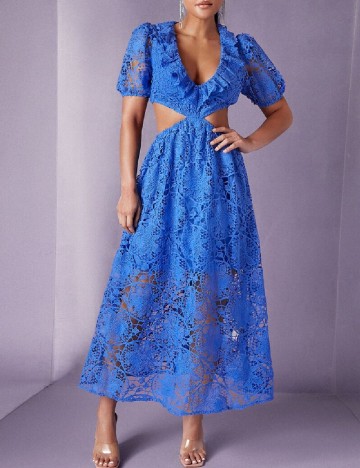 Rochie lunga SHEIN, albastru