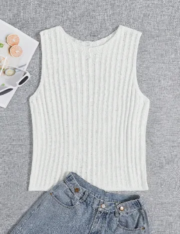 Maiou SHEIN CURVE, alb