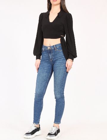 Blugi River Island, albastru