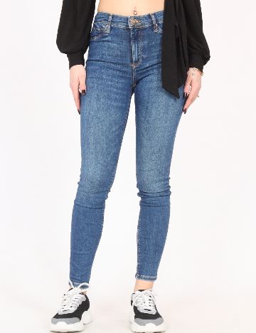 Blugi River Island, albastru