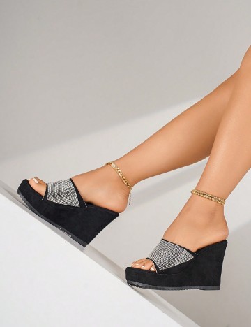 Saboti SHEIN, argintiu