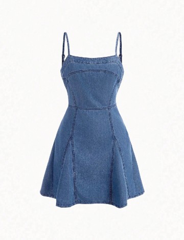 Rochie scurta SHEIN, albastru