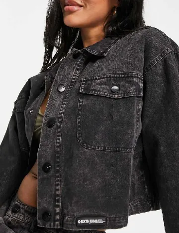 Jacheta Sixth June, negru