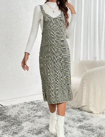 Rochie medie SHEIN, gri