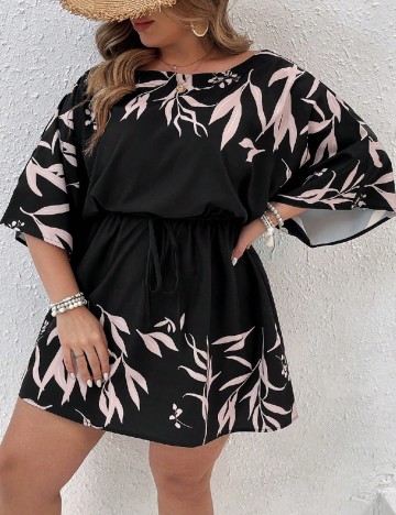 Rochie scurta SHEIN CURVE, negru