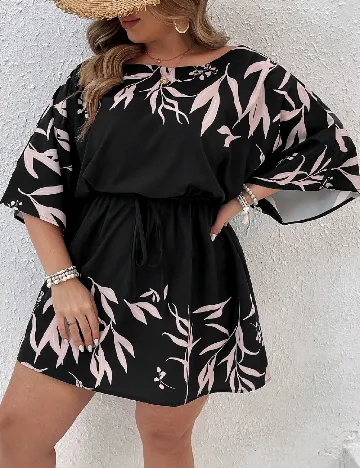 Rochie scurta SHEIN CURVE, negru