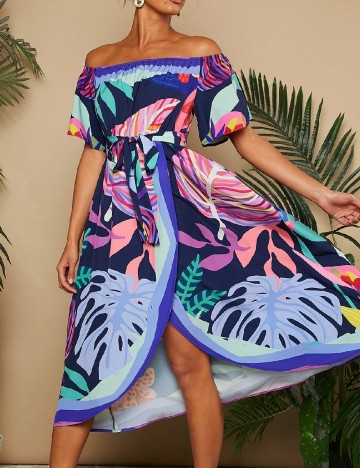 Rochie medie SHEIN, mix culori