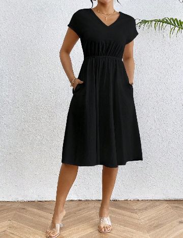 Rochie medie SHEIN, negru