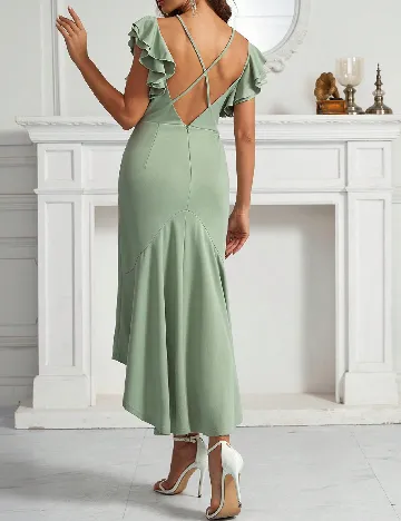 Rochie lunga SHEIN, verde