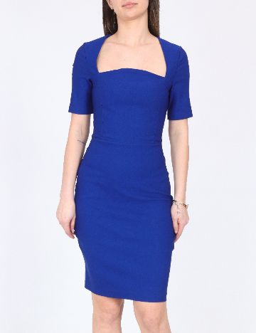 Rochie scurta Vesper, albastru