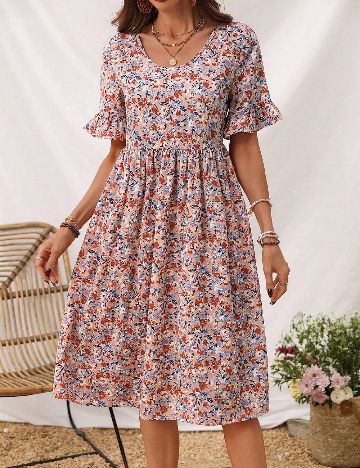 Rochie medie SHEIN, mix culori