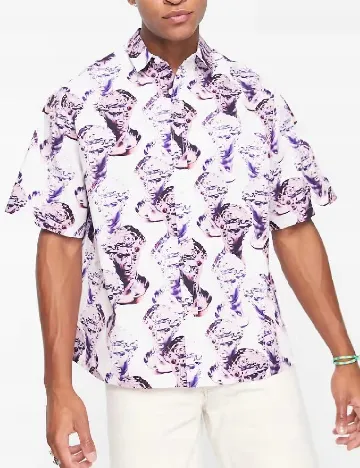 Camasa Oversize ASOS, mix culori