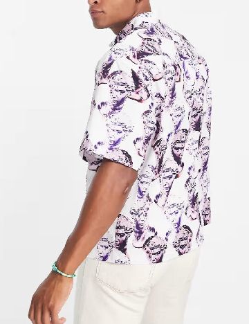 Camasa Oversize ASOS, mix culori