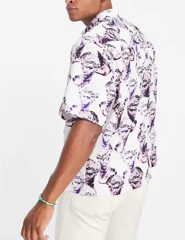 Camasa Oversize ASOS, mix culori