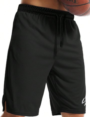 Pantaloni scurti SHEIN, negru